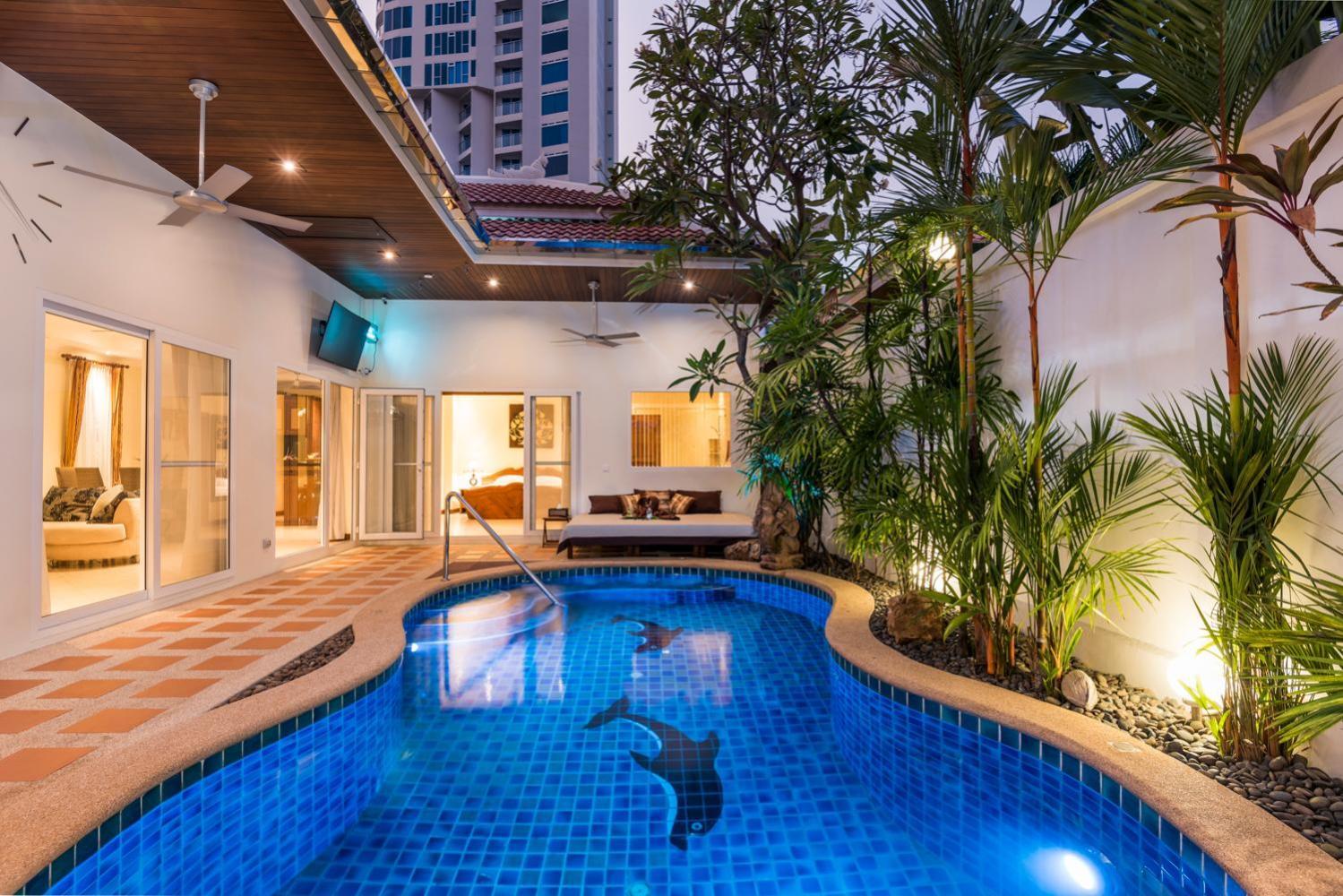 Village Austria Luxury Pool Villas パッタヤー エクステリア 写真