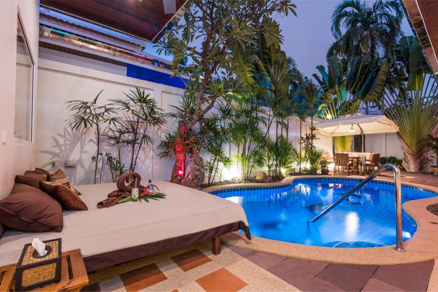 Village Austria Luxury Pool Villas パッタヤー エクステリア 写真